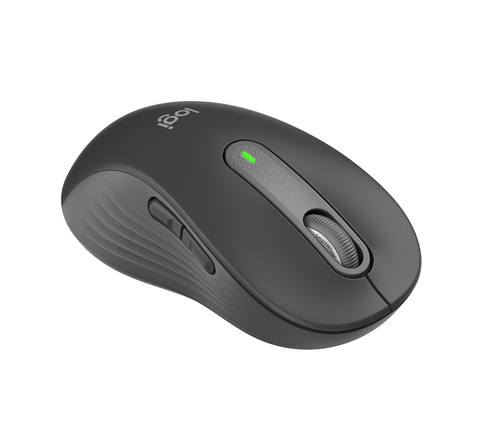 Logitech Signature M650 L Wireless Mouse. Form factor: Left-hand. Movement detection technology: Optical, Device interface