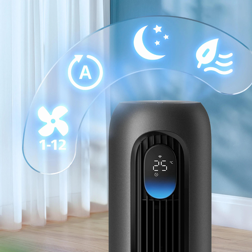 Philips CX7550/01 household fan Black – image 3