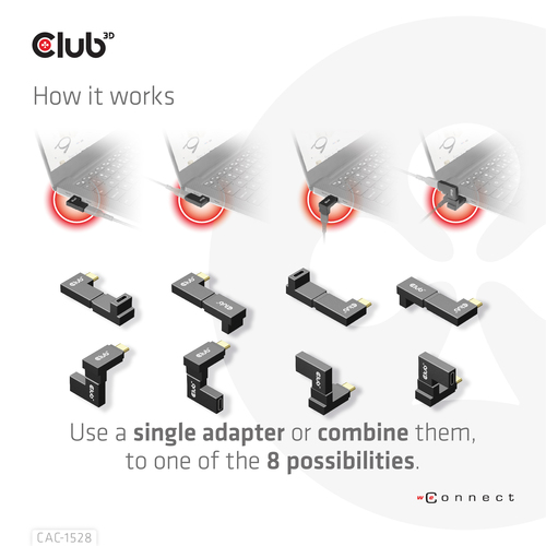Club 3D - USB-C-adapterpakket, afbeelding 5