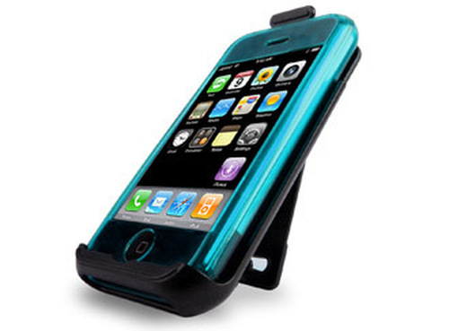 Speck SeeThru Case & Holster Aqua
