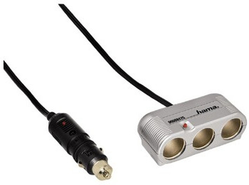 Hama F3088475 mobile device charger GPS Silver Cigar lighter Auto