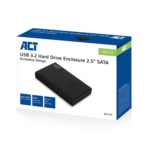 ACT Connectivity 2,5" SATA harde schijf behuizing externe behuizing, afbeelding 2