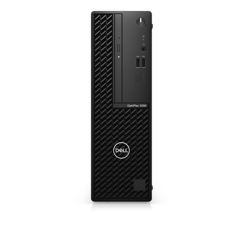 Dell Emc DELL OptiPlex 3090. Frequência do processador: 3,7 GHz, Família de processador: Intel® Core™ i3, Modelo de processador: i3-10105. Capacidade da memória incorporada: 8 GB, Tipo de memória interna: DDR4-SDRAM, Velocidade do clock de memória: 2666 MHz. Capacidade total de armazenamento: 256 GB, Armazenamento: SSD, Tipo de unidades óptica: DVD±RW. Modelo da placa gráfica on-board: Intel® UHD Graphics 630. Sistema operativo instalado: Windows 10 Pro, Arquitetura de sistema operacional: 64-bit. Alimentação: 200 W. Tipo de chassis: SFF. Tipo de produto: PC
