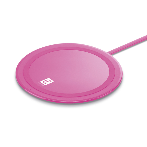 Cellularline Neon Wireless Charger - Apple, Samsung and other Wireless Smartphones Coloured wireless charging base