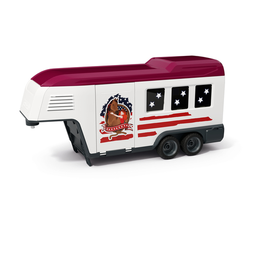 Schleich Horse Club - Lakeside-truck met aanhangwagen speelfiguur, afbeelding 2