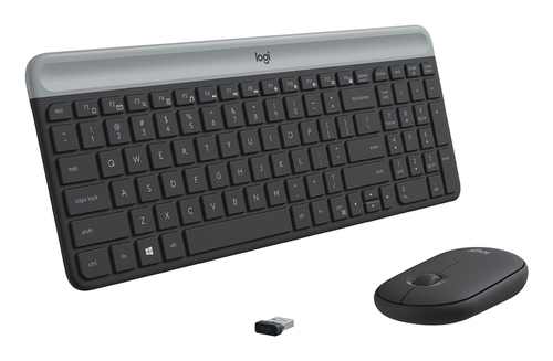Logitech Slim Wireless Combo MK470. Keyboard style: Straight. Connectivity technology: Wireless, Device interface: RF Wire