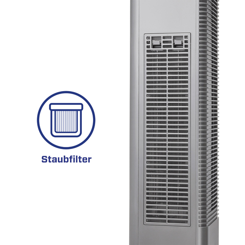 Clean Air Optima CA-904G Hot & Cool Ventilatorkachel Grijs, afbeelding 5