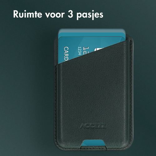 Accezz Leather Cardholder MagSafe - Kaarthouder met MagSafe, afbeelding 3