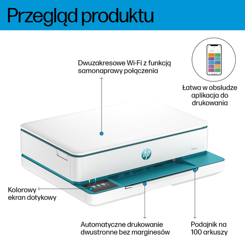 HP Inc. Urządzenie wielofunkcyjne Envy 6122E 714L9B