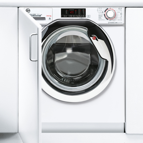 Hoover H-WASH 300 LITE HBDS495D1ACE/-80 washer dryer Built-in Front-load White – image 2