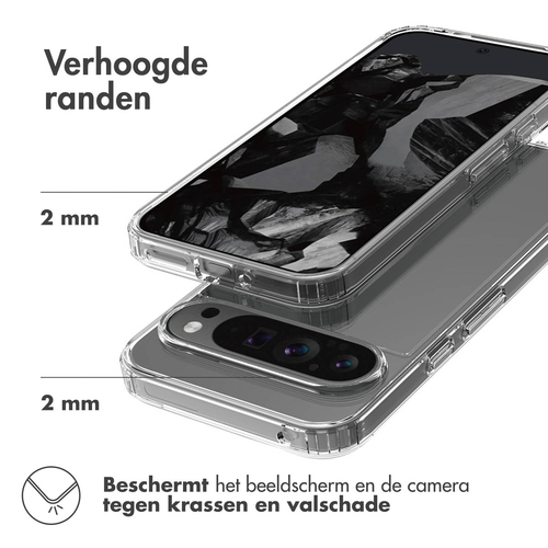 Accezz Xtreme Impact Backcover Google Pixel 9 Pro XL - Transparant, afbeelding 3