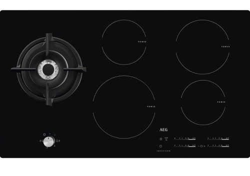 AEG HD955100NB Черный Встроенный 88 cm Комбинированный 5 зона(ы)
