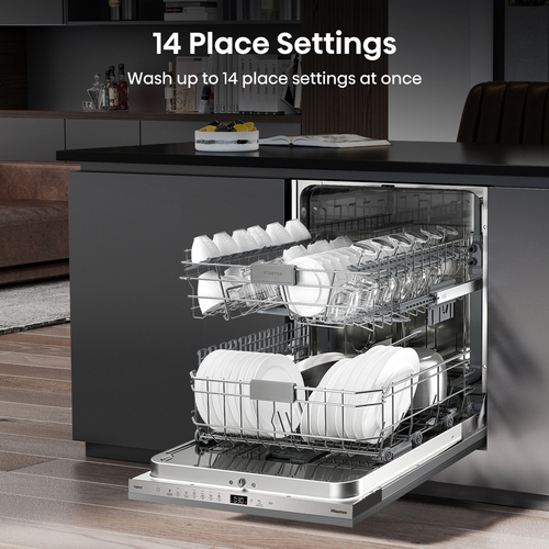 Hisense HV642C60UK dishwasher Fully built-in 14 place settings