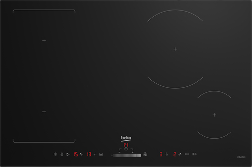 Beko HII84500FHT hob Black Built-in