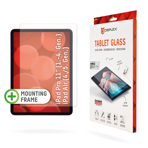 Displex Tablet Glass (9H) für iPad Pro 11'' (1./2./3./4.