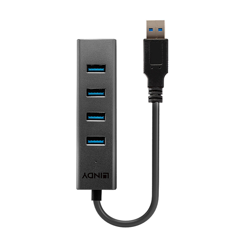 Lindy USB 3.0 Hub 4 Port zonder voeding, afbeelding 2