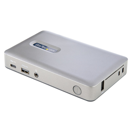 DOCKING STATION USB-C A DISPLAYPORT 4K 30HZ O VGA PD 65W - HUB USB 31 GEN 1 DE 4 PUERTOS - REPLICADOR DE PUERTOS USB TIPO C - STARTECHCOM MOD DKM30CHDPD DKM30CHDPD - DKM30CHDPD