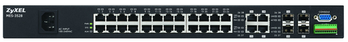 Zyxel MES-3528 Managed L2 Fast Ethernet (10/100) 1U Black – image 3