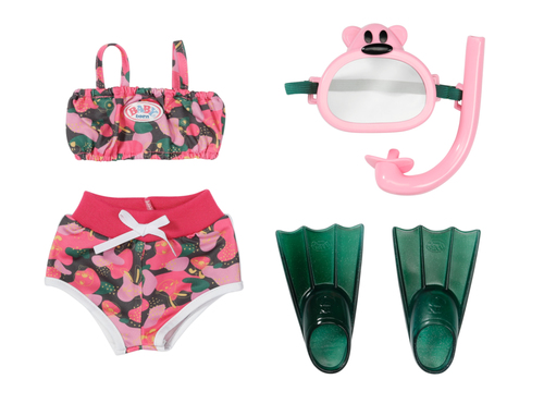 BABY born Weekend Deluxe Snorkeling 43cm Doll swimwear