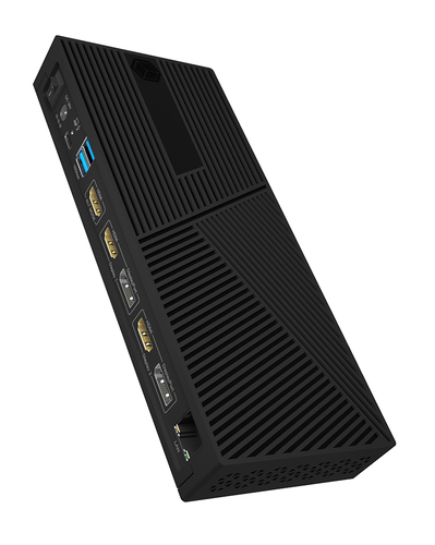 ICY BOX IB-DK2246AC Проводная USB 3.2 Gen 2 (3.1 Gen 2) Type-A Черный