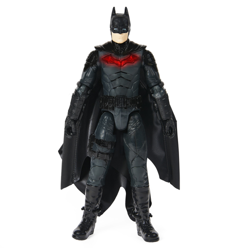DC Comics , Batman 12-inch Wingsuit Action Figure with Lights and Sounds, Expanding Wings, The Batman Movie Collectible Kids Toys for Boys and Girls Ages 3 and up
