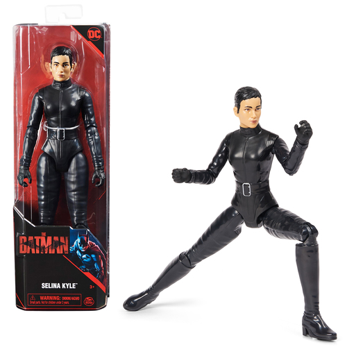 DC Comics , Batman 12-inch Selina Kyle Action Figure, The Batman Movie Collectible Kids Toys for Boys and Girls Ages 3 and up