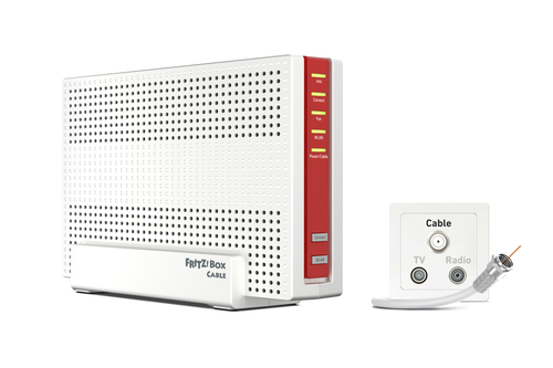 FRITZ!Box 6690 CABLE RETAIL INTERNATIONAL. Wi-Fi band: Dual-band (2.4 GHz / 5 GHz), Top Wi-Fi standard: Wi-Fi 5 (802.11ac)