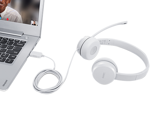 Lenovo 110 Stereo USB Headset, afbeelding 3