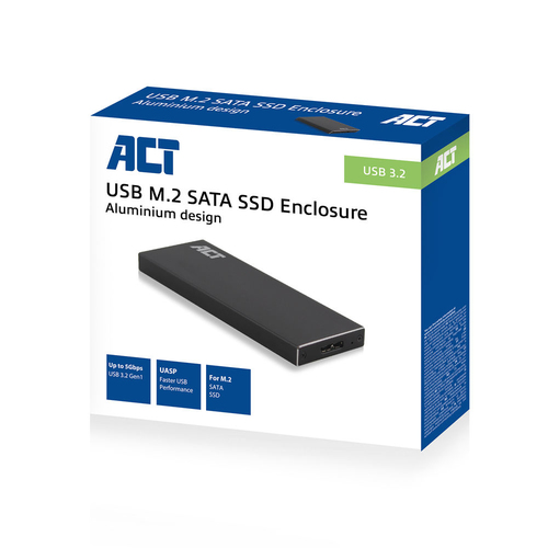 ACT Connectivity M.2 SATA SSD behuizing externe behuizing, afbeelding 5
