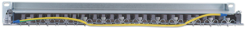 Intellinet Patchpanel 1HE 24-Port Cat6 FTP grijs, afbeelding 3