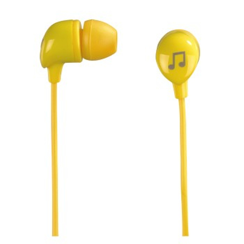 Happy Plugs 00092548 headphones/headset Wired In-ear Calls/Music Yellow