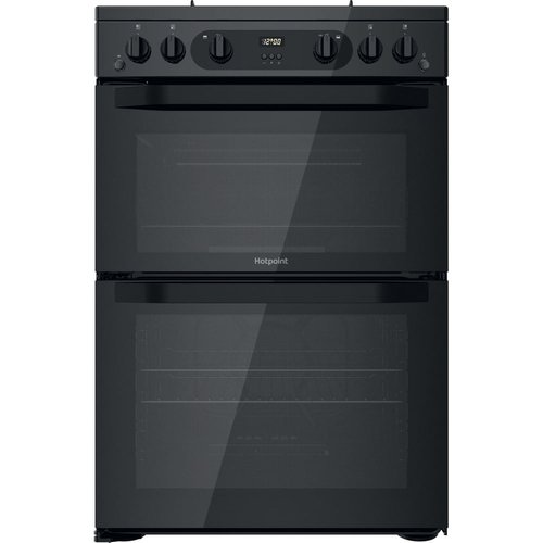 Hotpoint HDM67G0CMB/UK Freestanding cooker Gas Black