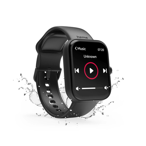 Hama Smartwatch 5000 Smartwatch Zwart, afbeelding 3