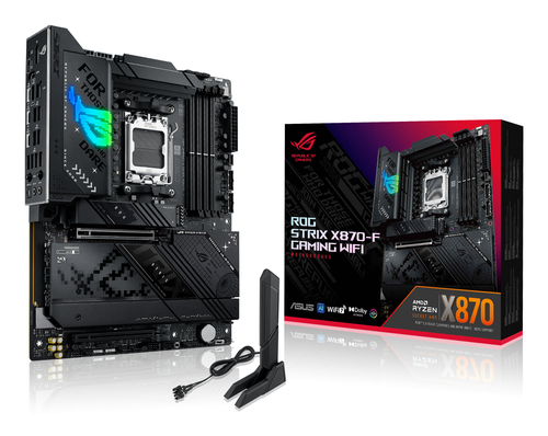 Asus Rog Strix X870-F Gaming Wifi Amd Ryzen DDR5 Motherboard - Socket AM5 - 90MB1IV0-M0EAY0 - image 1