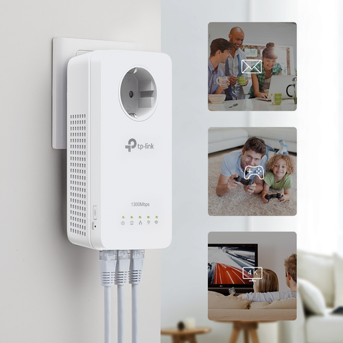 TP-Link TL-WPA8631P Kit WiFi 1300 Mbps 2 adapters, afbeelding 3