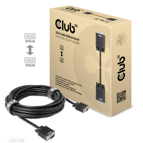Club 3D - VGA-kabel, afbeelding 2