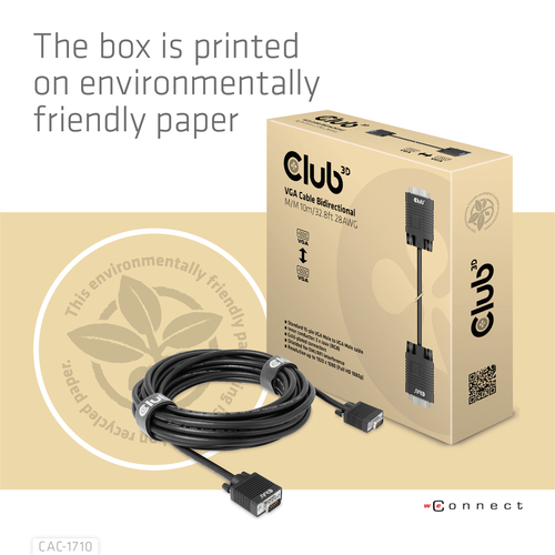 Club 3D - VGA-kabel, afbeelding 9