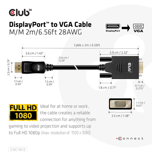 Club 3D - Adapterkabel, afbeelding 4