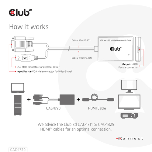 Club 3D - Videoadapter, afbeelding 4