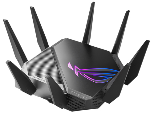Asus Rog Rapture Tri-Band GT-Axe 1 1000 Gaming Router AiMesh Ready WiFi 6E- 90IG06E0-MO1R00 - image 4