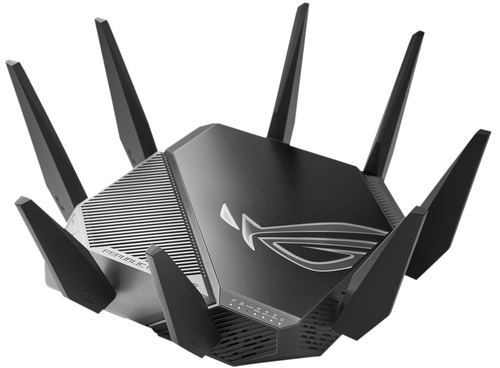 Asus Rog Rapture Tri-Band GT-Axe 1 1000 Gaming Router AiMesh Ready WiFi 6E- 90IG06E0-MO1R00 - image 3
