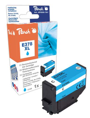Peach 0F320920 ink cartridge 1 pc(s) Compatible High (XL) Yield Cyan