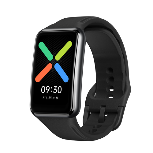 OPPO Watch Free 4.17 cm (1.64") AMOLED 46 mm Digital 280 x 456 pixels Touchscreen Black