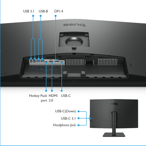 BenQ PD3205U 31.5 Inch 4K Hdr Ips USB-C Monitor - image 4