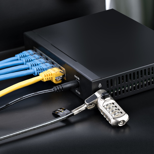 StarTech.com Unmanaged 2.5G Netwerk Switch, 5 Port Gigabit Switch, 2.5GBASE-T Unmanaged Switch, Ethernet Switch, Bureau of Wand Montage, Backward, afbeelding 10