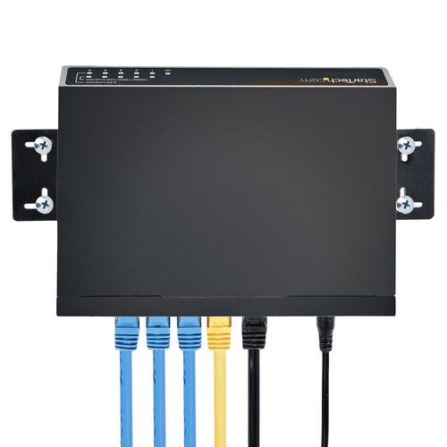 StarTech.com Unmanaged 2.5G Netwerk Switch, 5 Port Gigabit Switch, 2.5GBASE-T Unmanaged Switch, Ethernet Switch, Bureau of Wand Montage, Backward, afbeelding 8