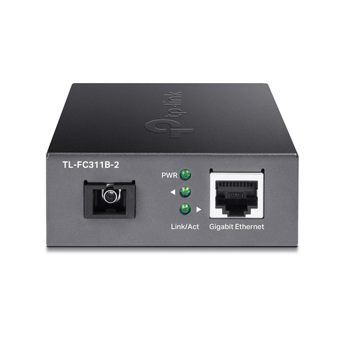 TP-LINK TL-FC311B-2 netwerk media converter 1000 Mbit/s Zwart, afbeelding 3