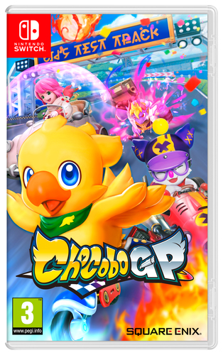 Nintendo Chocobo GP Standarts Daudzvalodu Nintendo Switch