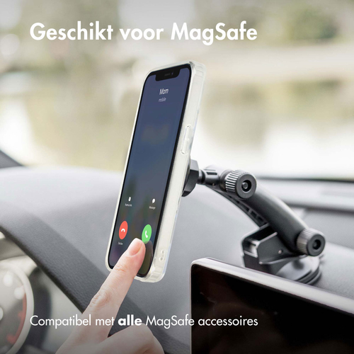 Accezz Clear Backcover met MagSafe iPhone 14 Pro Max - Transparant, afbeelding 7