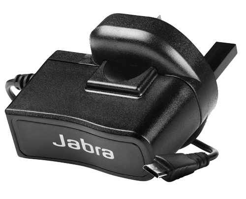 Jabra 100-65360000-00 mobiilseadme laadija Kõrvaklapp Must Vahelduvvool Hoonesisene